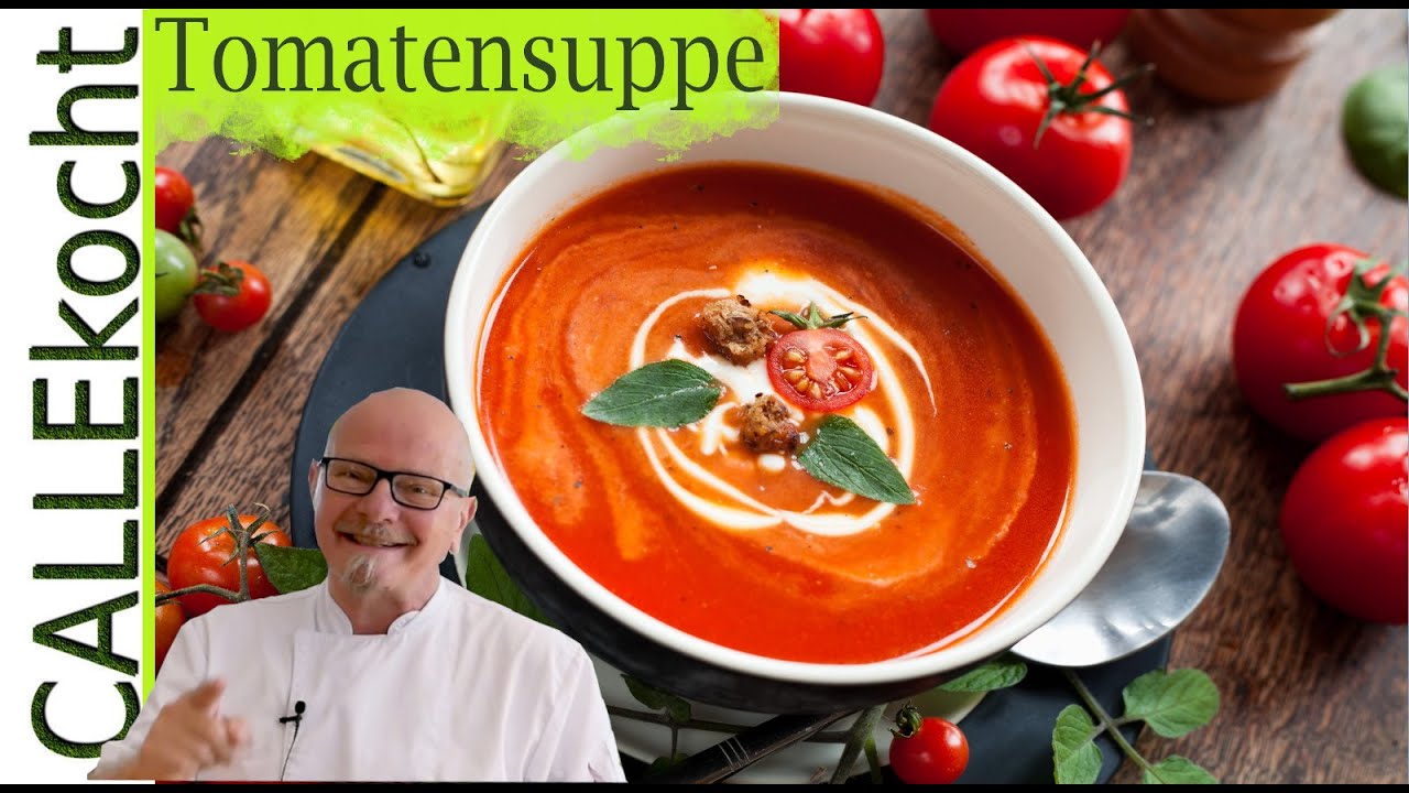 6 tomatensuppe von frischen tomaten