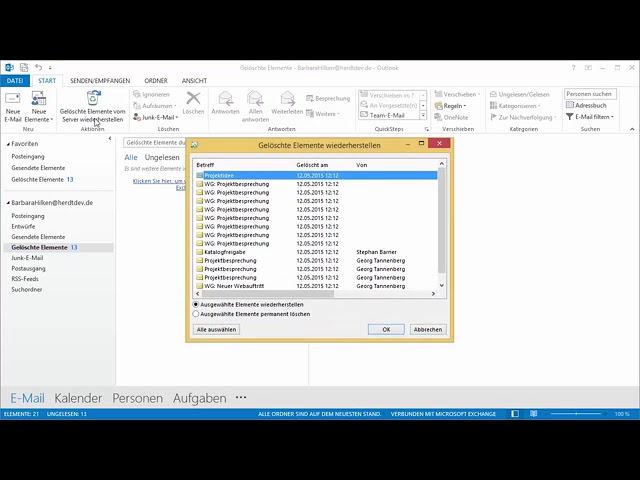 5 wie kann ich endgültig gelöschte mails wiederherstellen